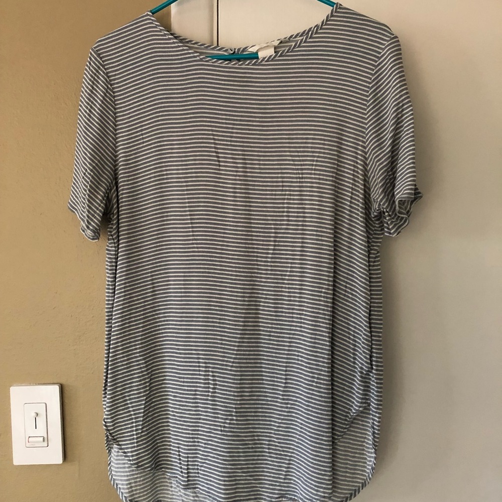 H&M striped blouse